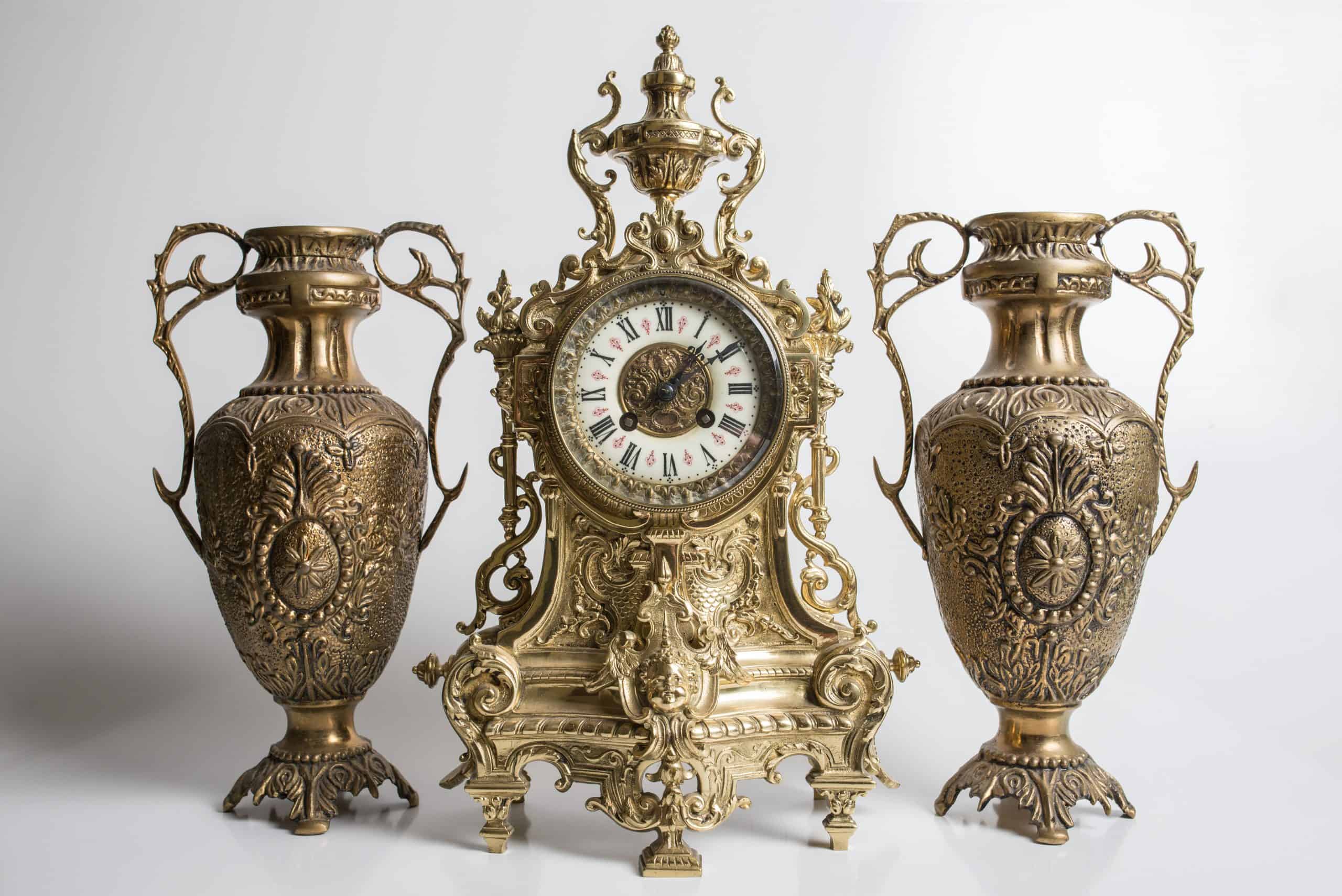 A group of watches on a white surface